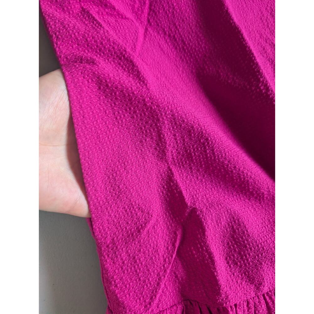 NWT Ted Baker Luaan Button Through Cami Midi Dress Ted 1 /US 4 Dark Pink 9HA77 - Picture 10 of 12